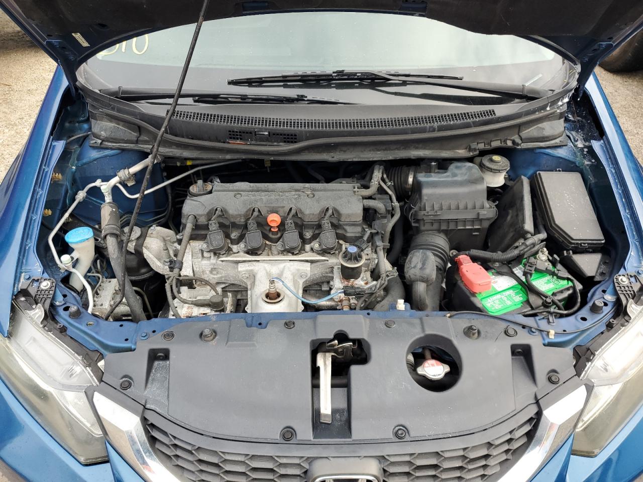 2013 Honda Civic VIN 19XFB2F56DE099987 Copart auction photo, water/flood damage thumbnail 11