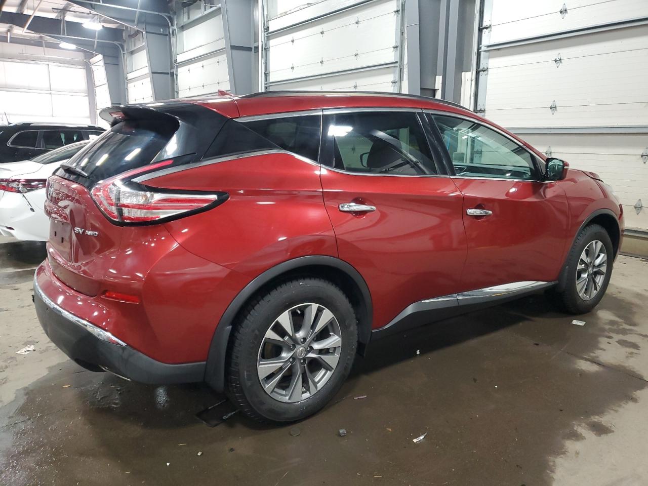 2015 Nissan Murano VIN 5N1AZ2MH8FN214778 Copart auction photo, front end damage thumbnail 3