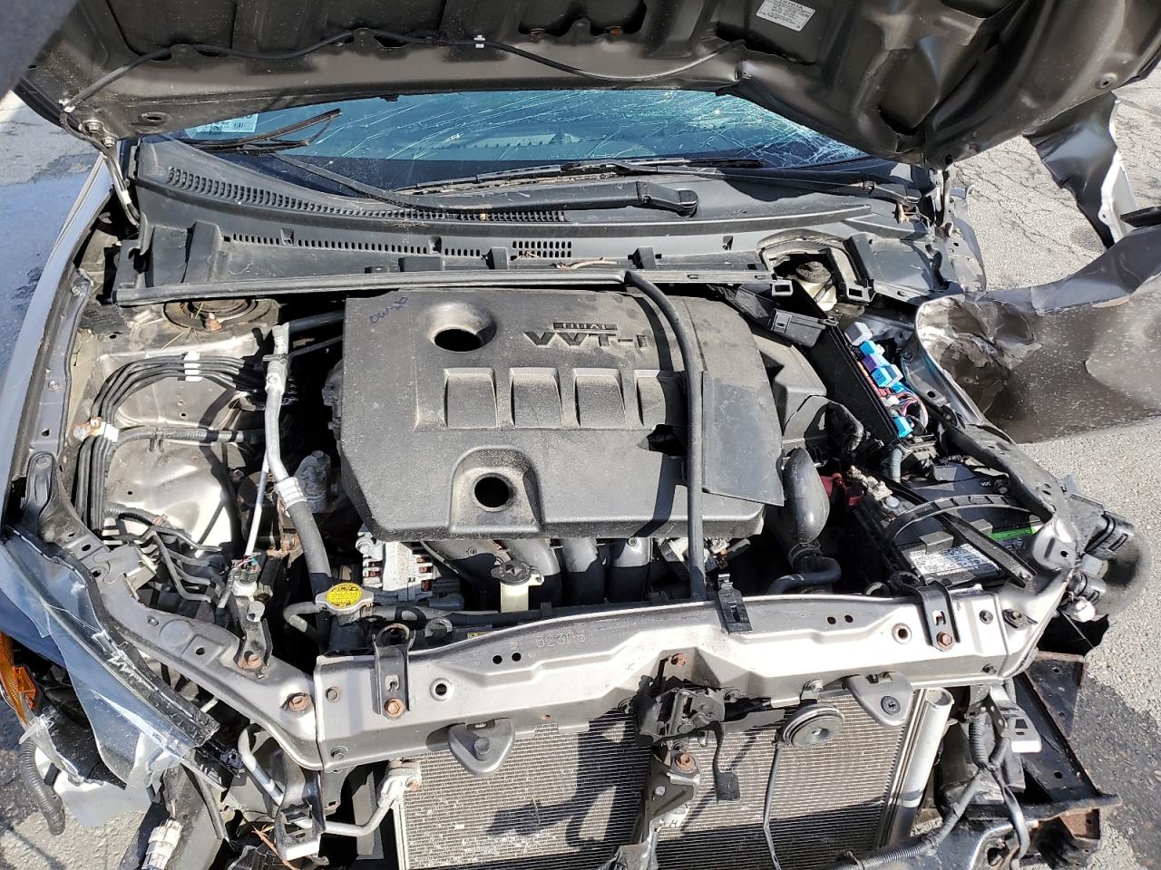 2017 Toyota Corolla VIN 2T1BURHE2HC771658 Copart auction photo, front end / side damage thumbnail 13