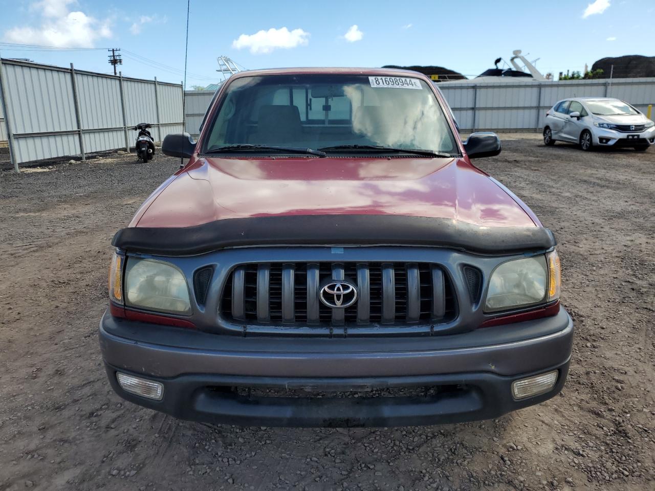 2004 Toyota Tacoma VIN 5TENL42NX4Z398546 Copart auction photo, rear end / side damage thumbnail 5