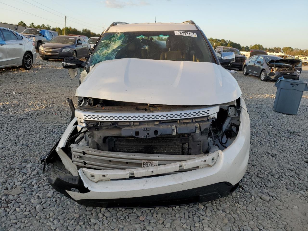2015 Ford Explorer VIN 1FM5K7D83FGA01468 Copart auction photo, all over damage thumbnail 5