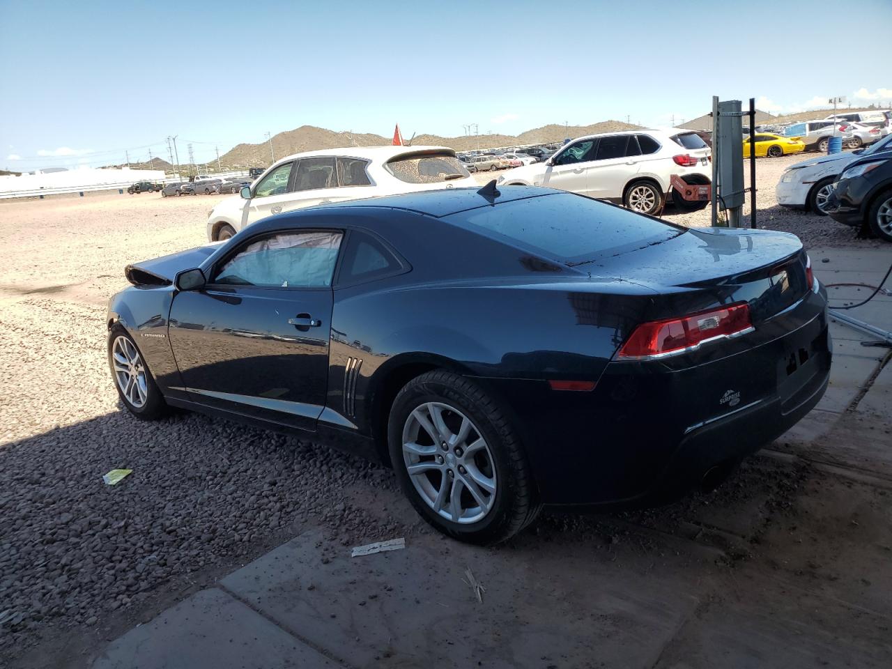 2014 Chevrolet Camaro VIN 2G1FA1E34E9211952 Copart auction photo, front end damage thumbnail 2
