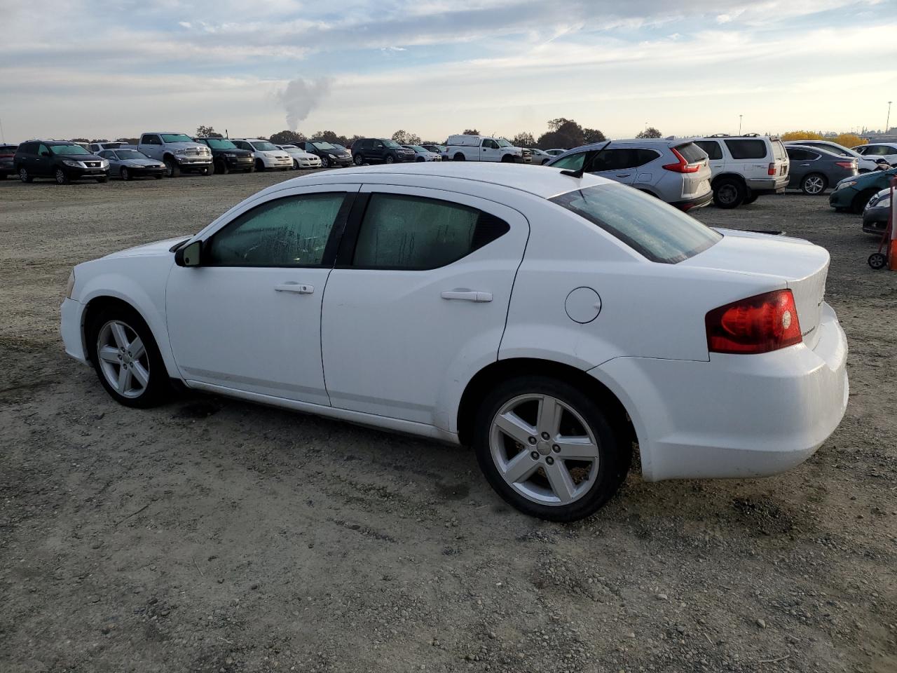 2013 Dodge Avenger VIN 1C3CDZAB5DN707176 Copart auction photo, front end damage thumbnail 2