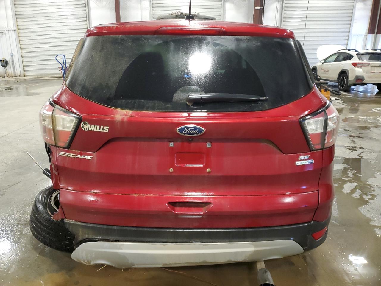 2017 Ford Escape VIN 1FMCU9GD2HUD11735 Copart auction photo, rear end / side damage thumbnail 6