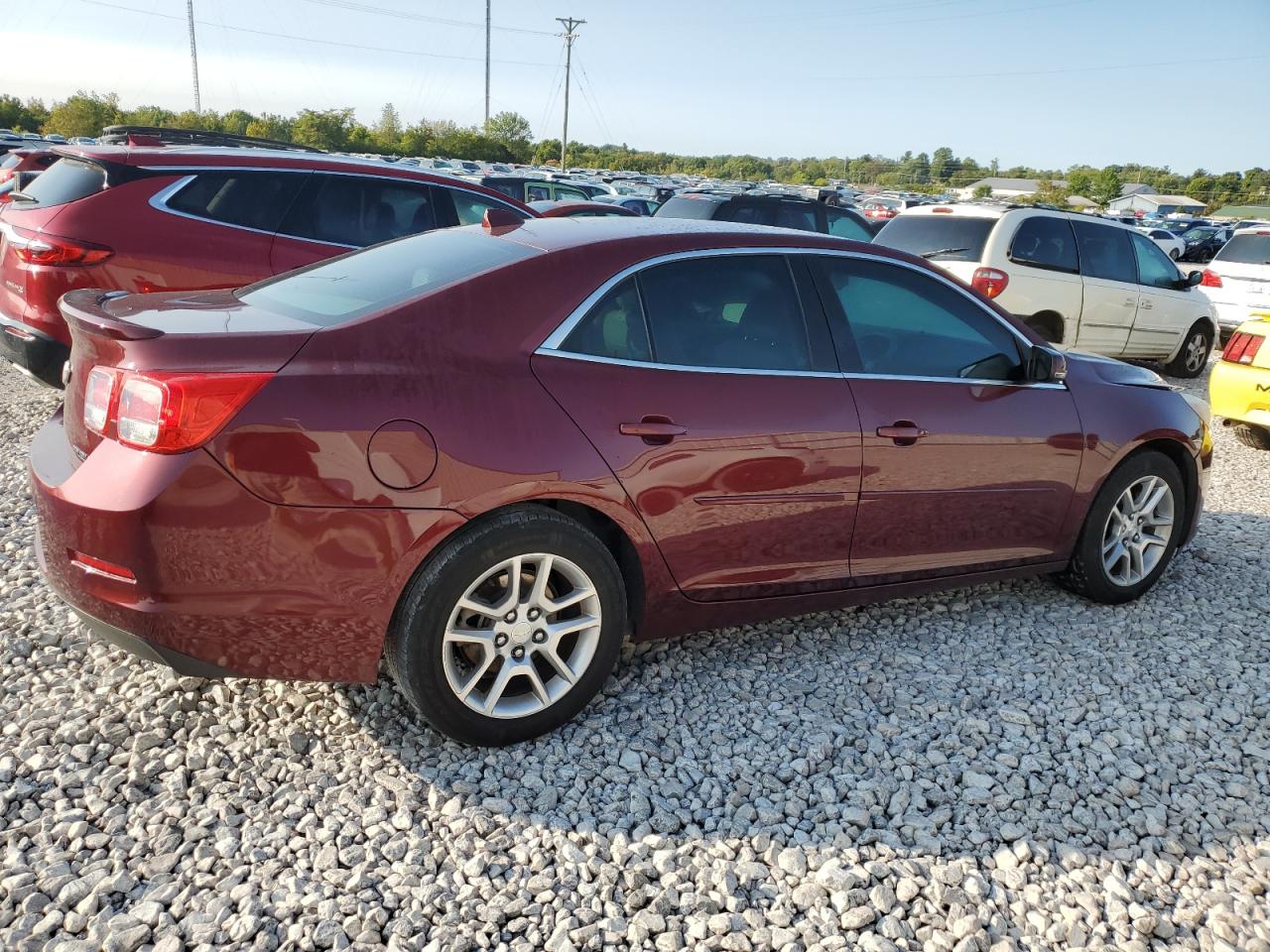 2014 Chevrolet Malibu VIN 1G11C5SL4EF267350 Copart auction photo, front end damage thumbnail 3