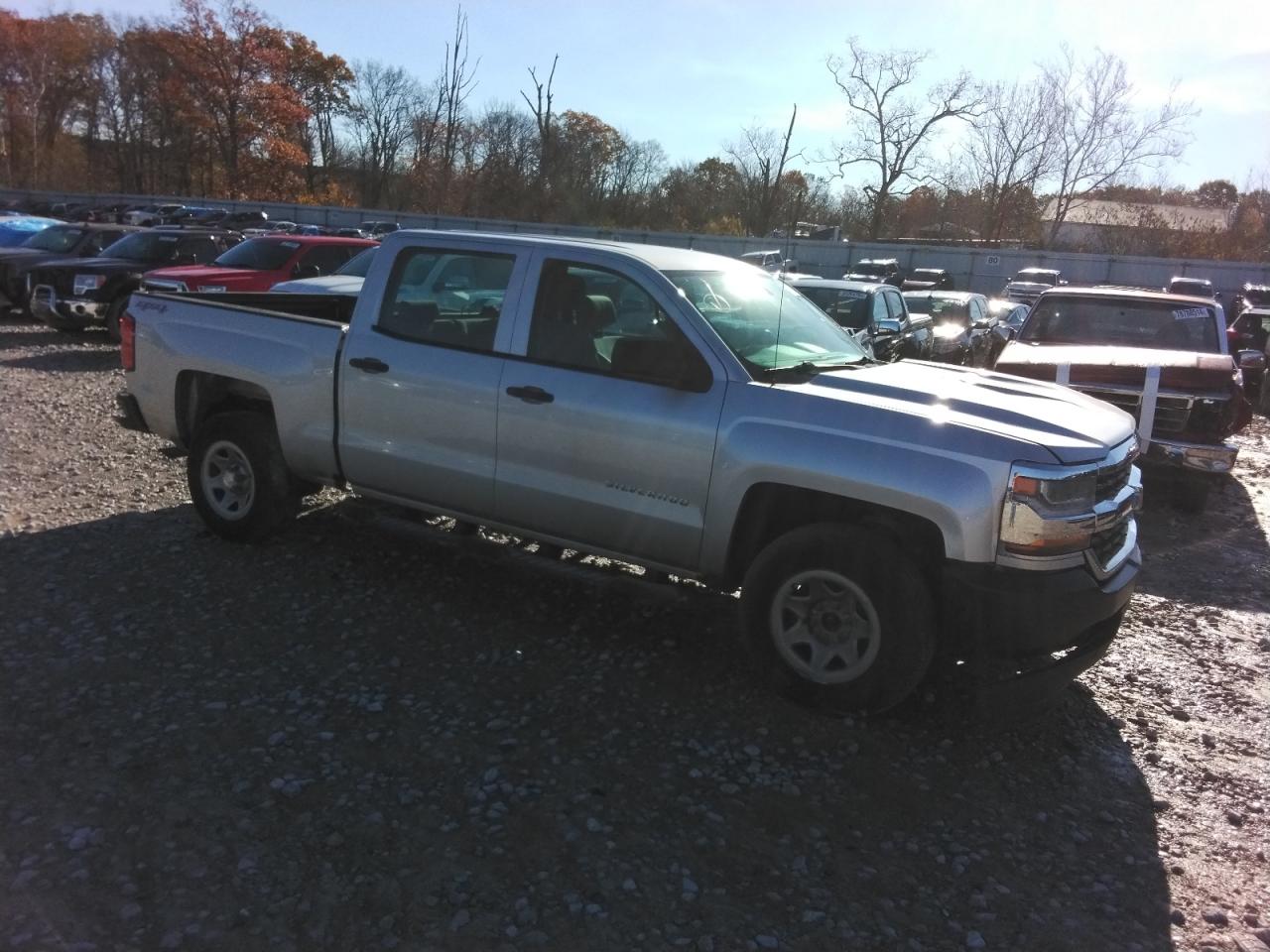 2016 Chevrolet Silverado VIN 3GCUKNEC7GG368693 Copart auction photo, all over damage thumbnail 4