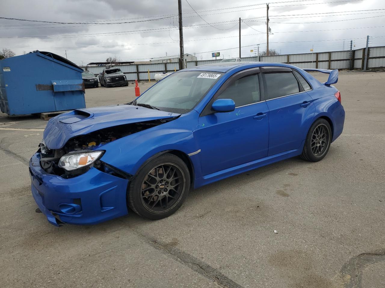 2013 Subaru WRX VIN JF1GV7F66DG007316
