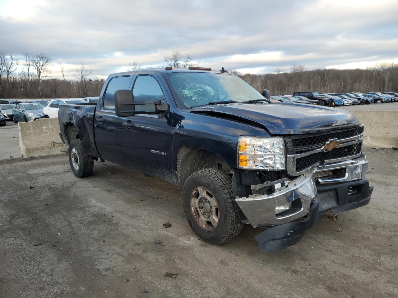 2011 Chevrolet Silverado VIN 1GC1KXCG1BF100799 Copart auction photo, all over damage thumbnail 4
