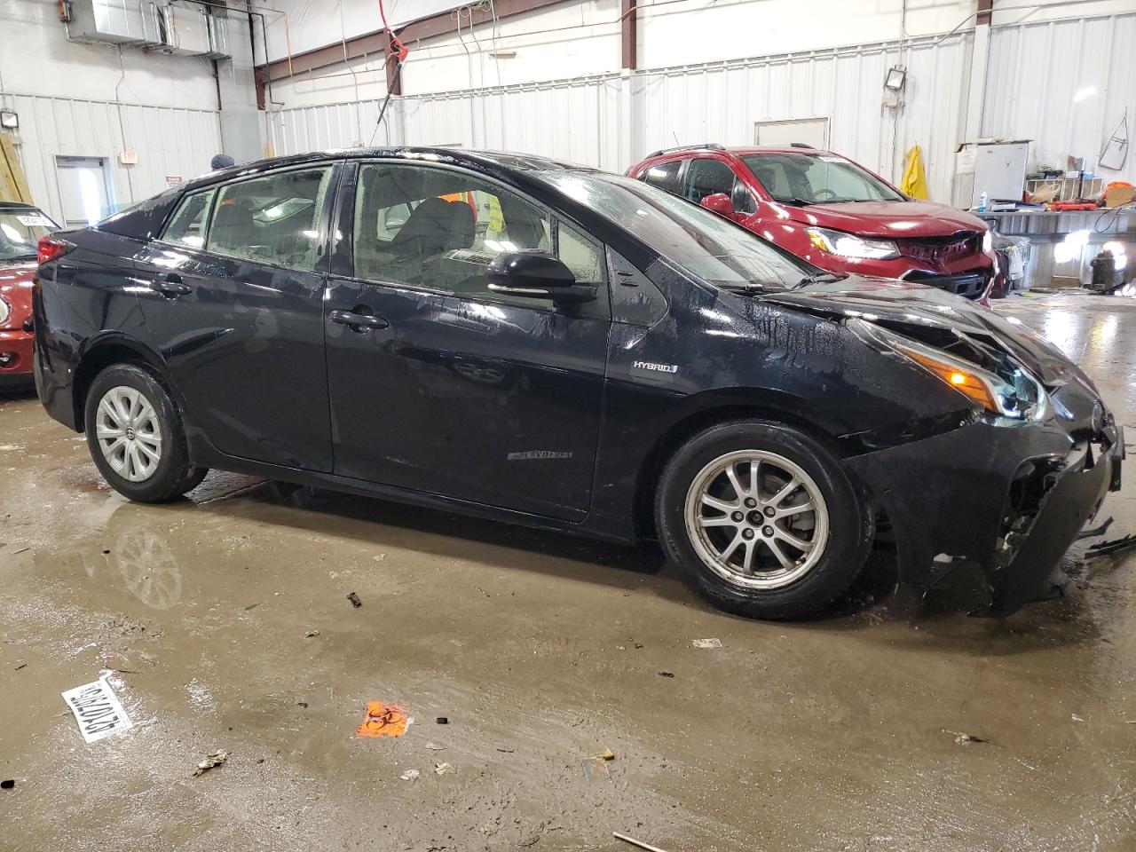 2022 Toyota Prius VIN JTDKAMFU5N3188267 Copart auction photo, front end damage thumbnail 4