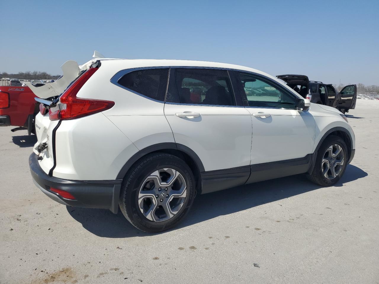 2017 Honda CR-V VIN 5J6RW1H8XHL010089 Copart auction photo, rear end damage thumbnail 3
