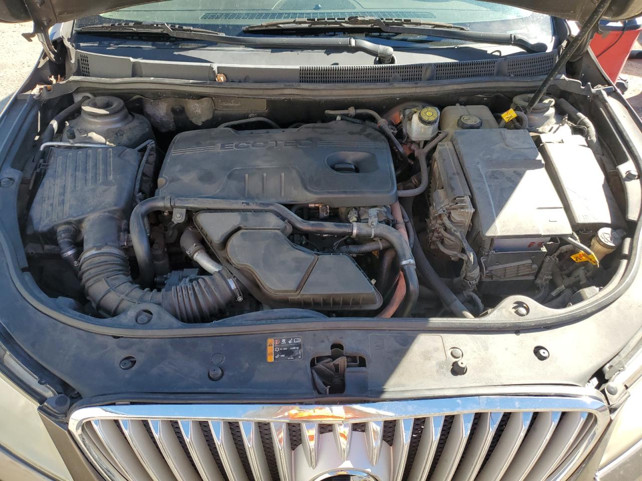 2012 Buick LaCrosse VIN 1G4GC5ER6CF323038 Copart auction photo, rear end / front end damage thumbnail 11