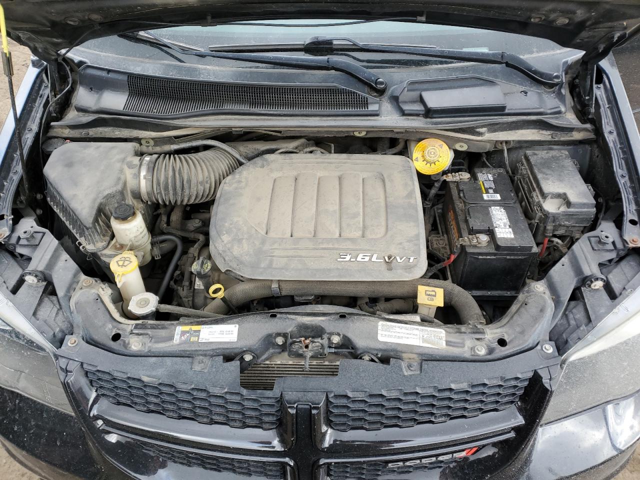2015 Dodge Caravan VIN 2C4RDGCG3FR551180 Copart auction photo, front end damage thumbnail 12