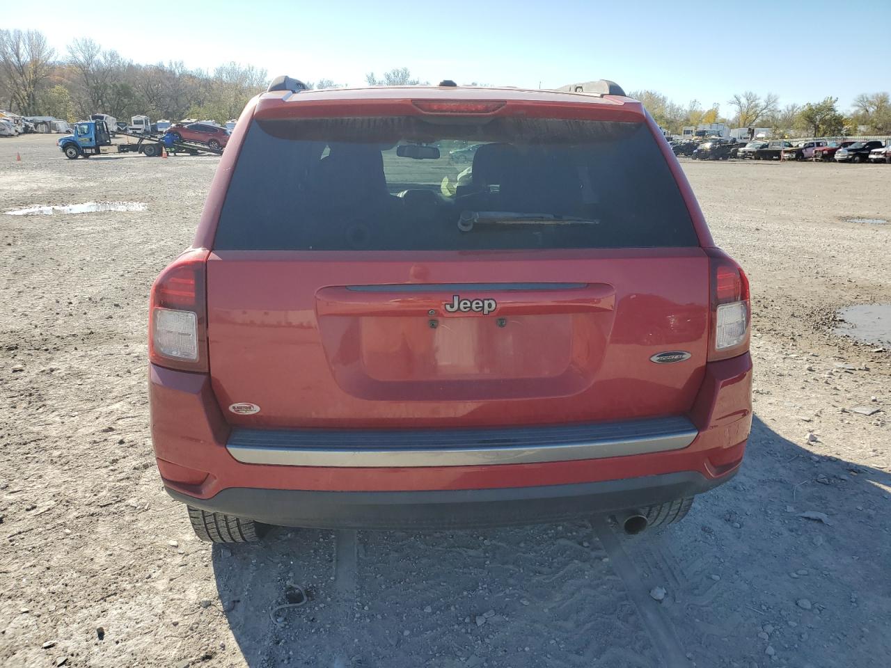 2017 Jeep Compass VIN 1C4NJCBA3HD152739 Copart auction photo, front end / side damage thumbnail 6