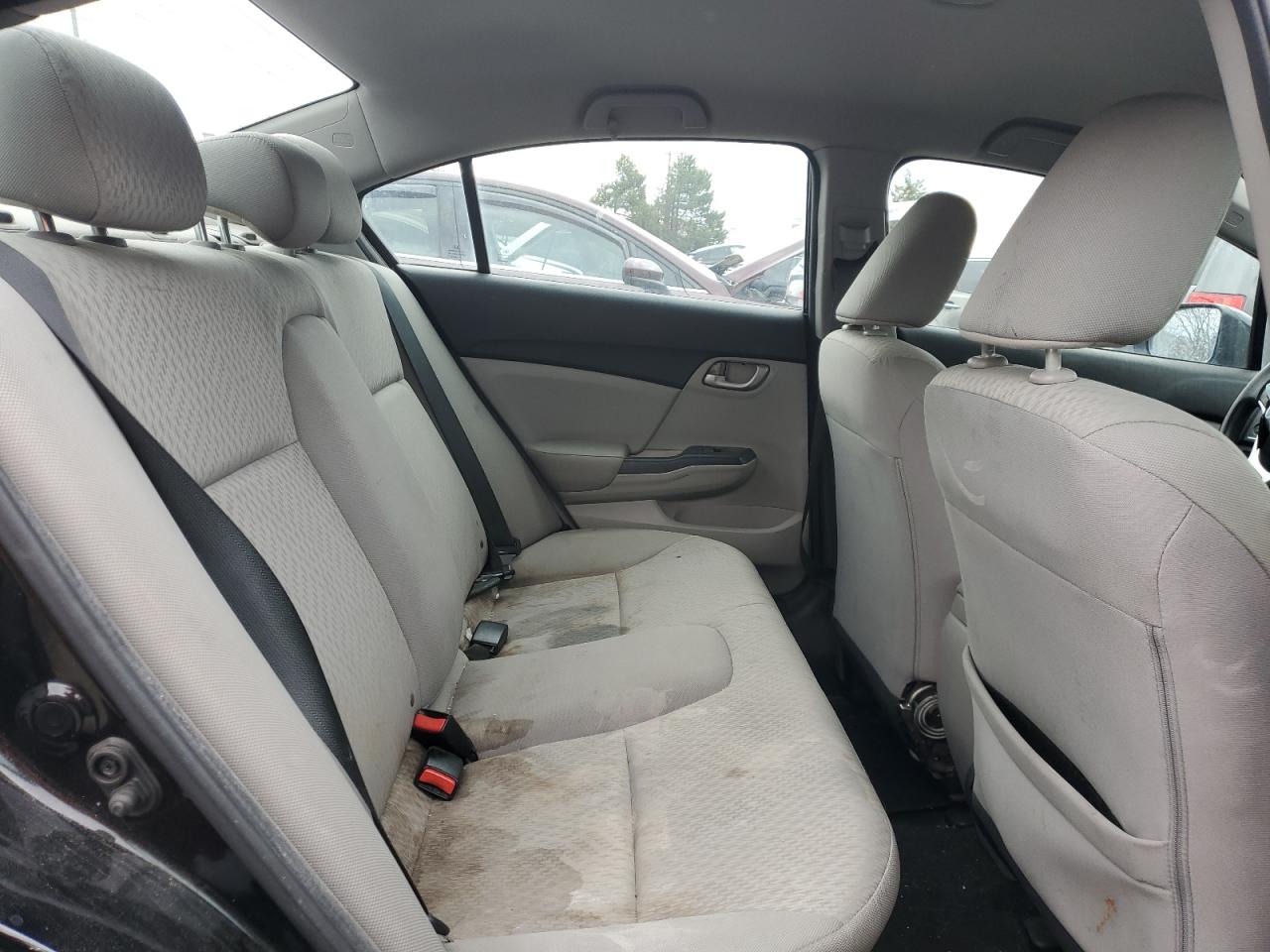 2014 Honda Civic VIN 2HGFB2E57EH545766 Copart auction photo, front end / undercarriage damage thumbnail 11