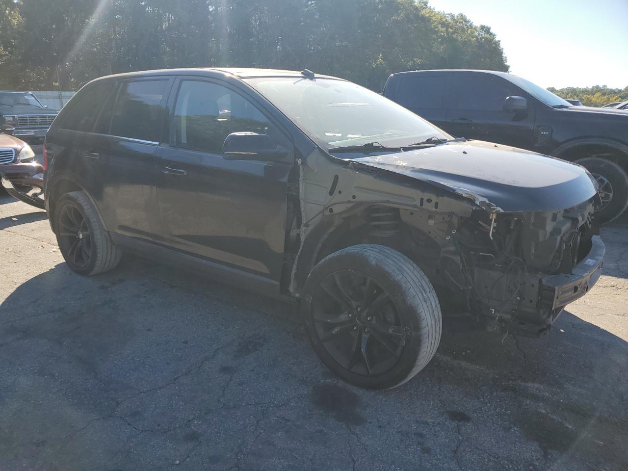 2013 Ford Edge VIN 2FMDK4KC0DBC15372 Copart auction photo, front end damage thumbnail 4