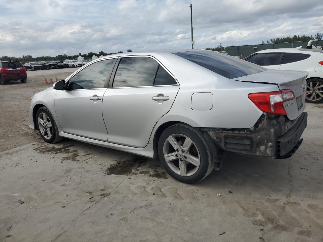 2012 Toyota Camry VIN 4T1BF1FK2CU148343 Copart auction photo, rear end damage thumbnail 2