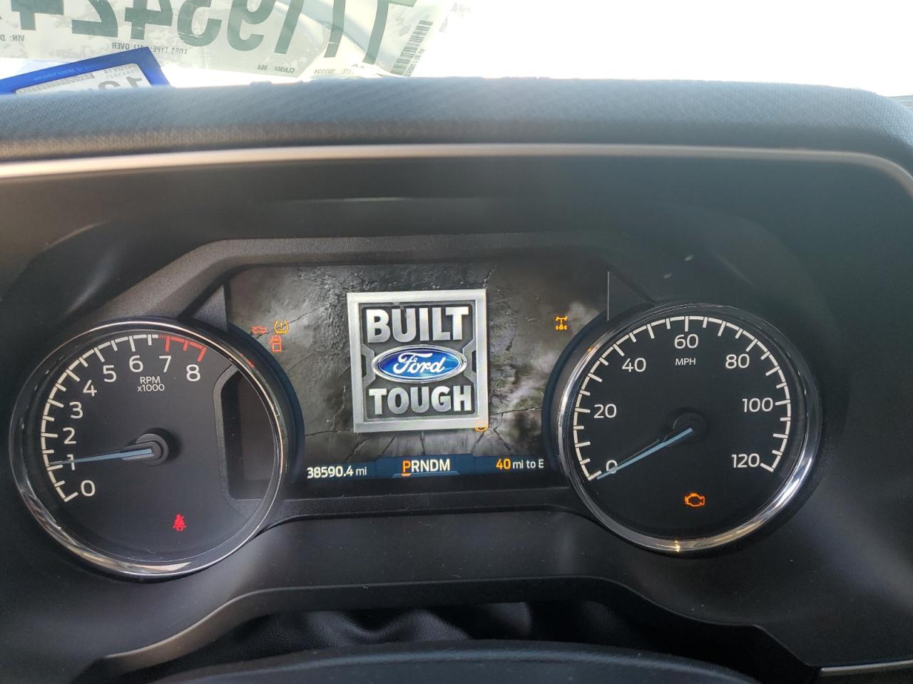 2022 Ford F-150 VIN 1FTMF1E51NKD59265 Copart auction photo, all over damage thumbnail 9