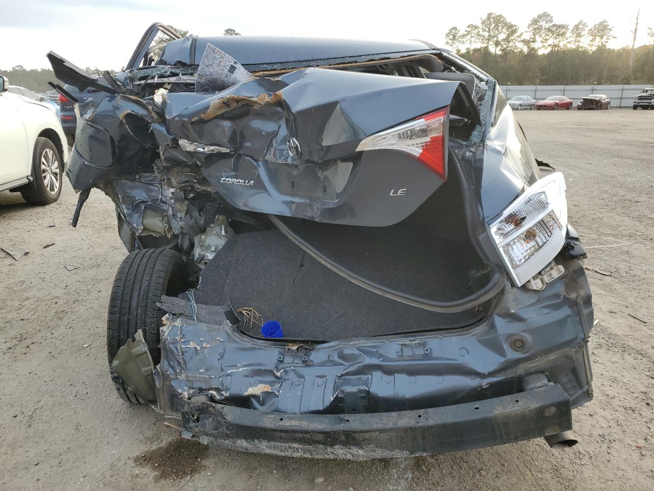 2017 Toyota Corolla VIN 2T1BURHE9HC819267 Copart auction photo, all over damage thumbnail 6
