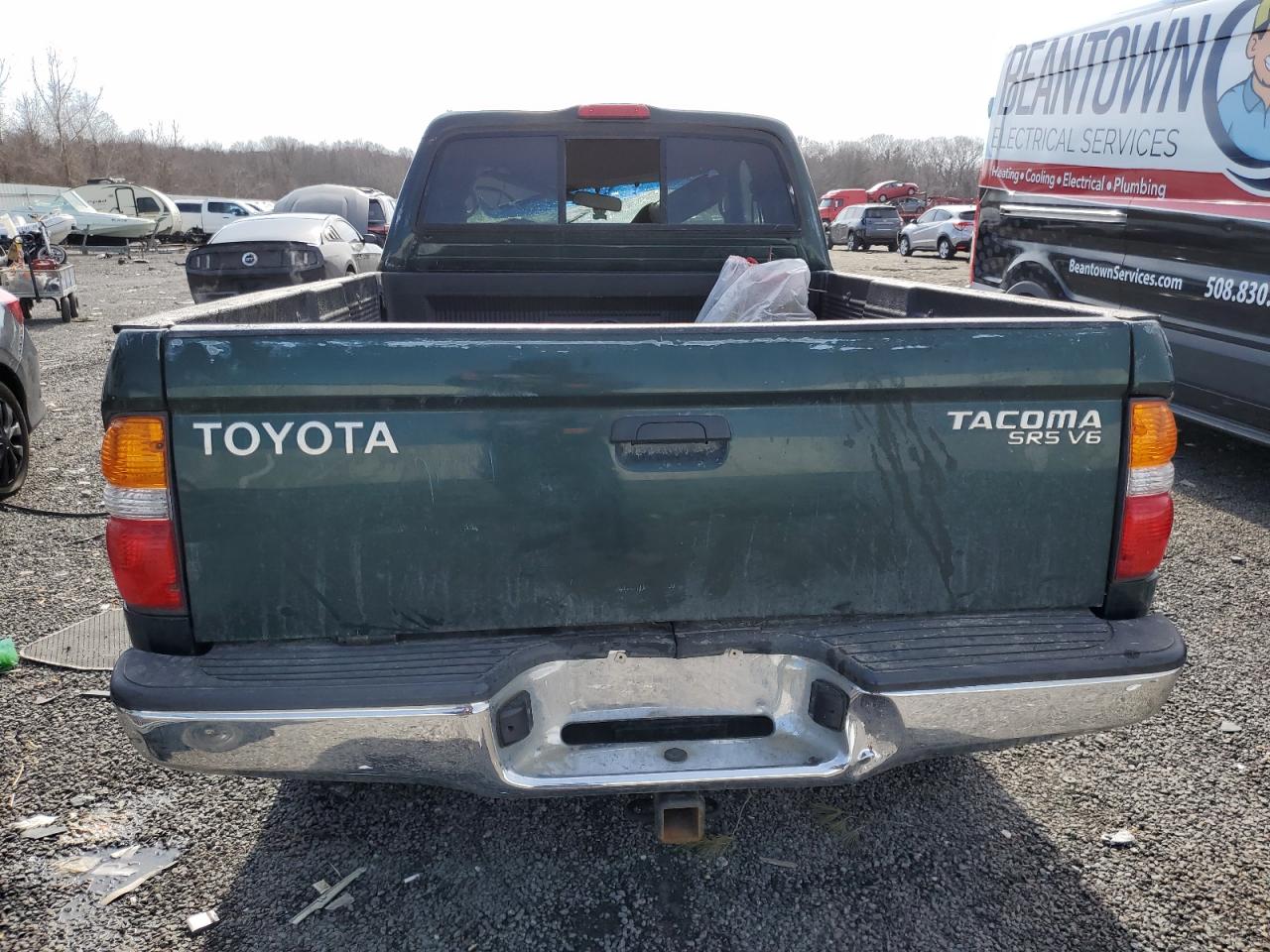 2003 Toyota Tacoma VIN 5TEWN72N03Z232650 Copart auction photo, all over damage thumbnail 6