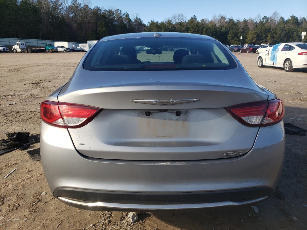 2015 Chrysler 200 VIN 1C3CCCAB7FN744166 Copart auction photo, mechanical damage thumbnail 6