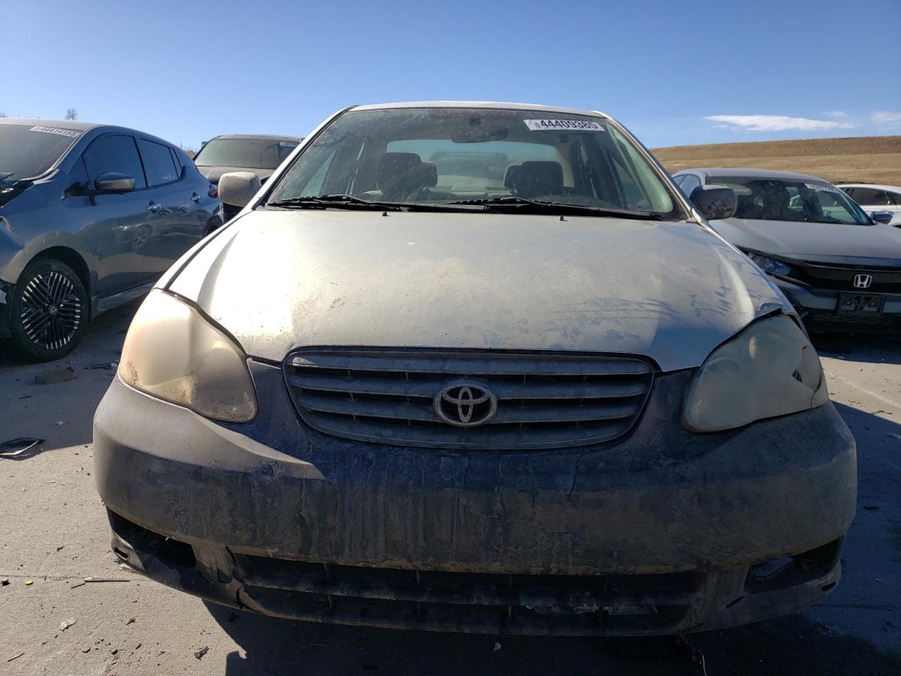 2004 Toyota Corolla VIN 1NXBR32E64Z245047 Copart auction photo, rear end / hail damage thumbnail 5