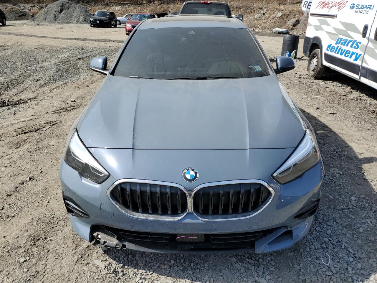 2023 BMW 2er VIN WBA73AK05P7M55059 Copart auction photo, front end / minor dent/scratches damage thumbnail 5