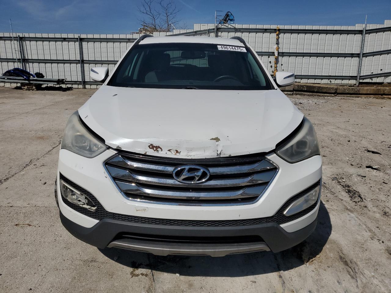 2013 Hyundai Santa Fe VIN 5XYZU3LA4DG086950 Copart auction photo, front end / minor dent/scratches damage thumbnail 5