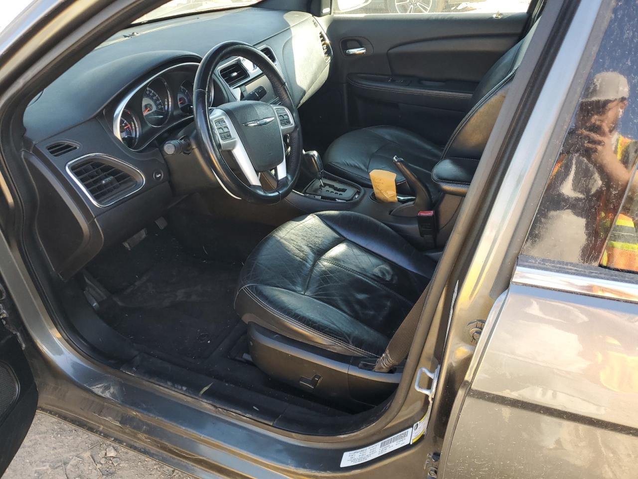 2013 Chrysler 200 VIN 1C3CCBCG6DN507653 Copart auction photo, rear end damage thumbnail 7