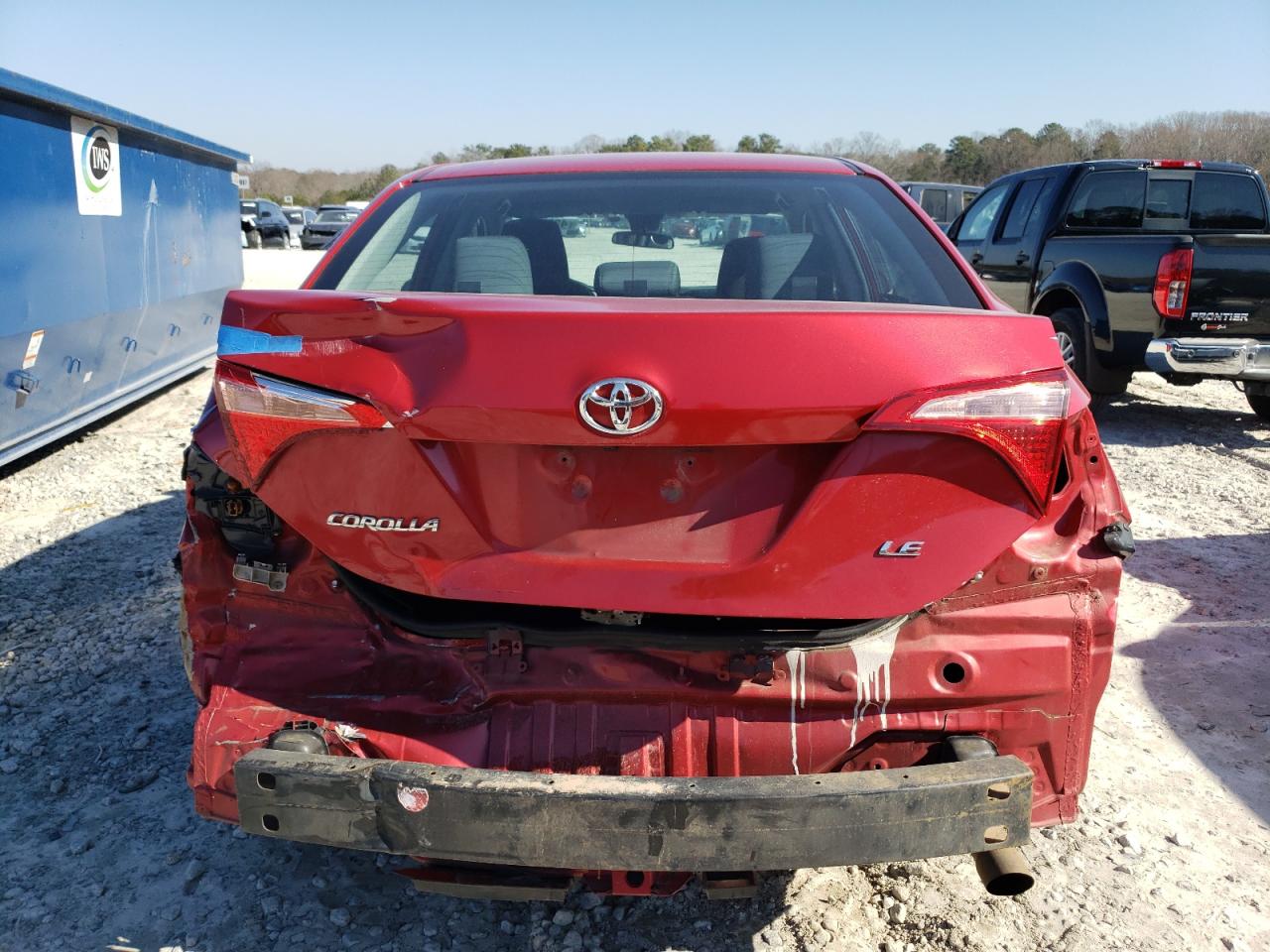 2019 Toyota Corolla VIN 2T1BURHE4KC229985 Copart auction photo, rear end / minor dent/scratches damage thumbnail 6