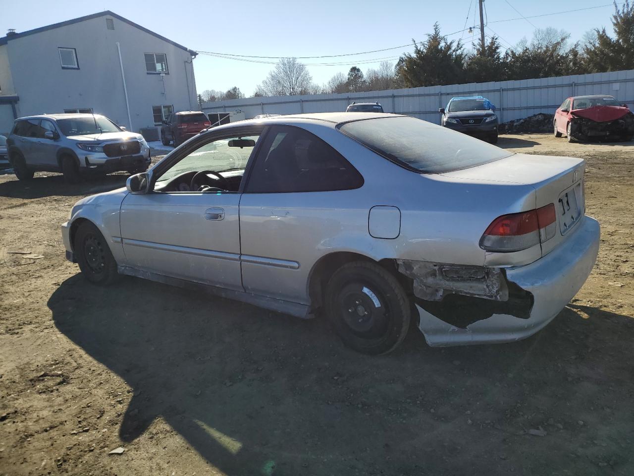 1998 Honda Civic VIN 1HGEJ824XWL109723 Copart auction photo, rear end / minor dent/scratches damage thumbnail 2