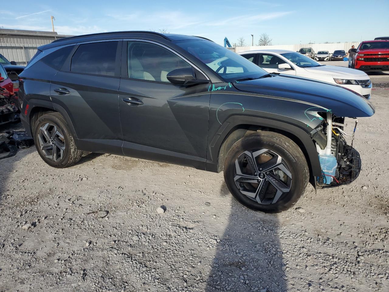 2023 Hyundai Tucson VIN KM8JFCA11PU109836 Copart auction photo, front end damage thumbnail 4