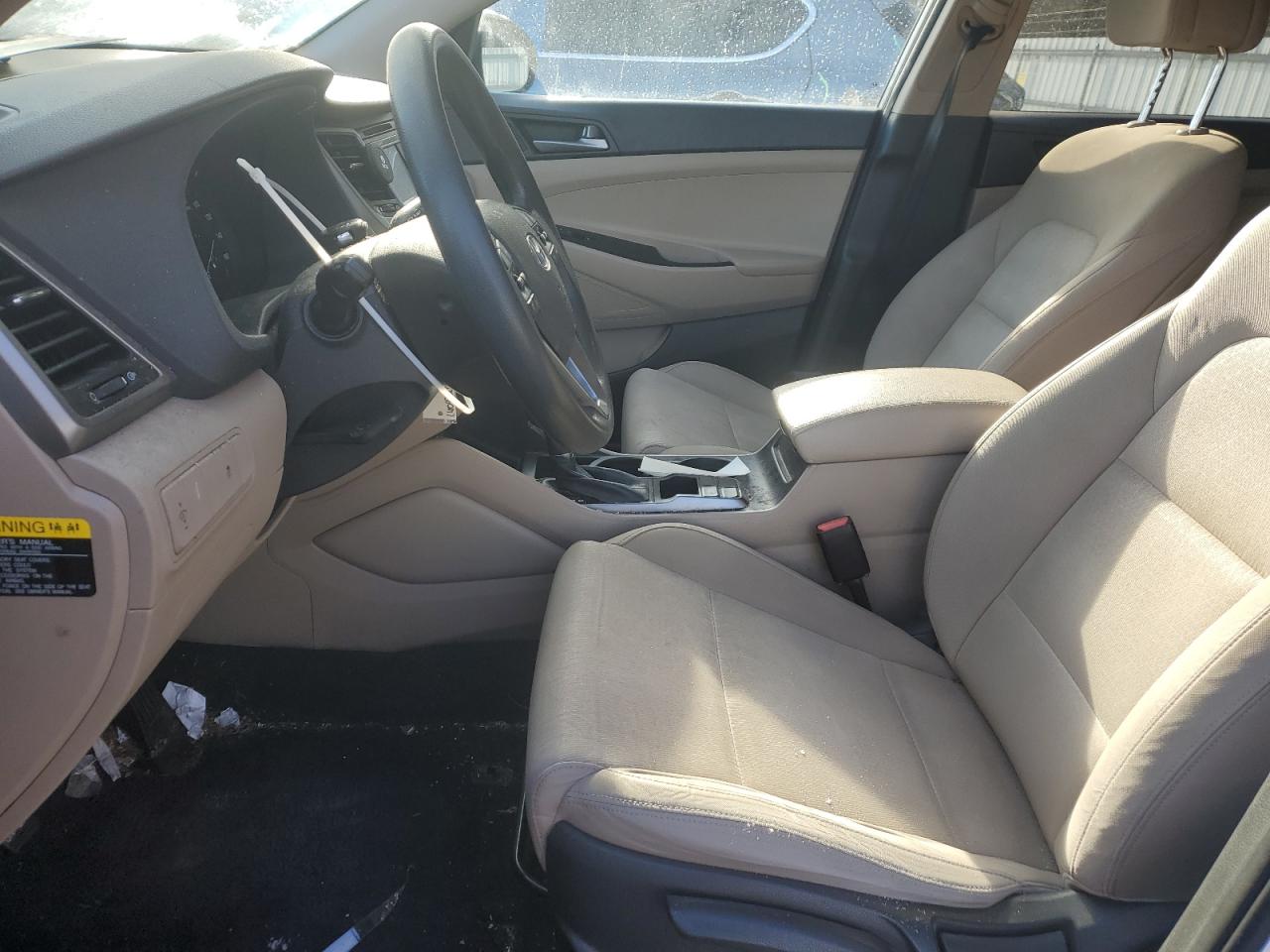 2017 Hyundai Tucson VIN KM8J23A42HU330398 Copart auction photo, front end damage thumbnail 7