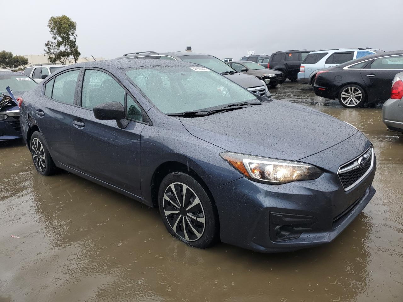2017 Subaru Impreza VIN 4S3GKAA67H3603166 Copart auction photo, rear end / side damage thumbnail 4