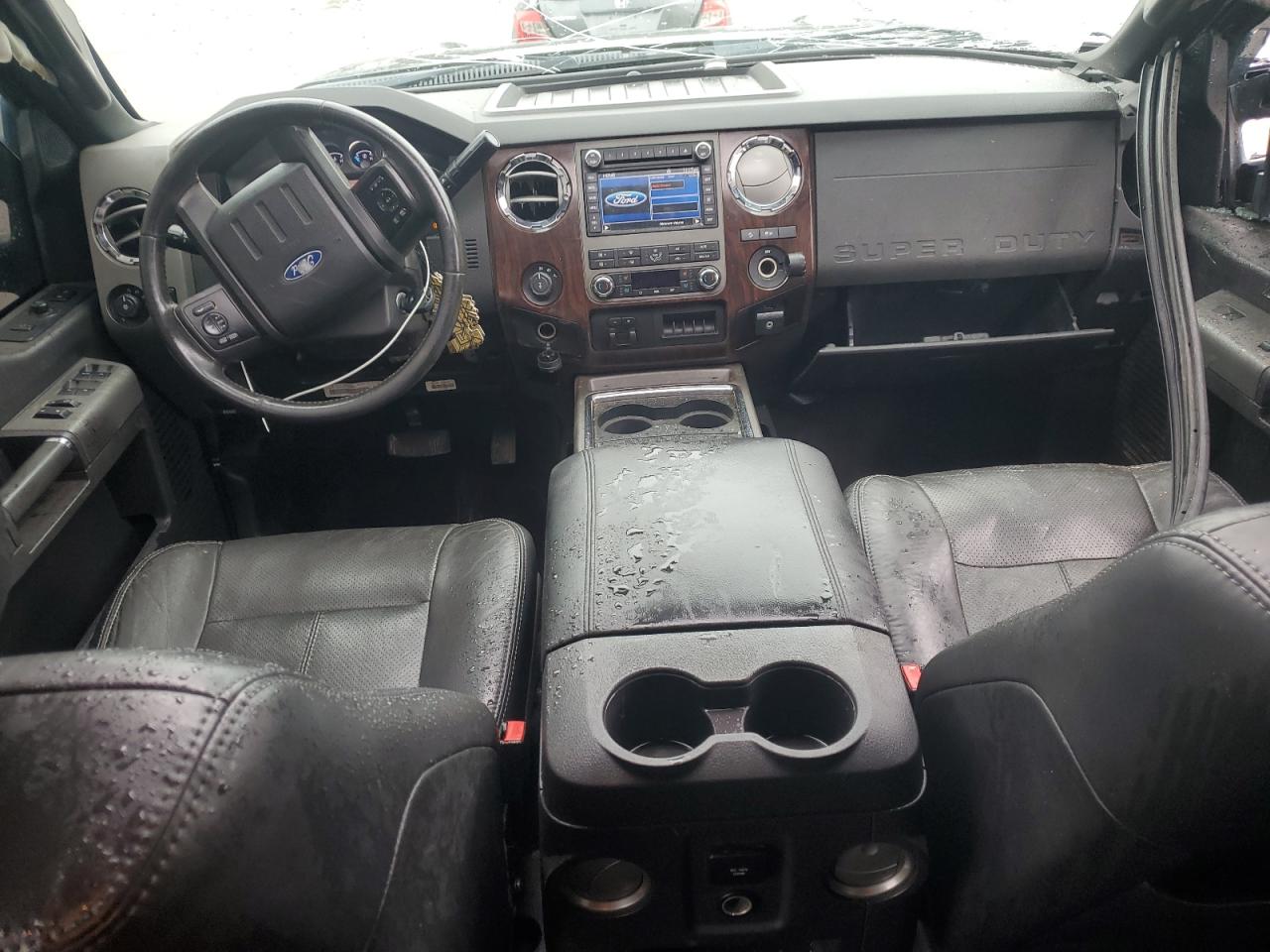 2011 Ford F250 VIN 1FT7W2BT3BEC01591 Copart auction photo, side damage thumbnail 8