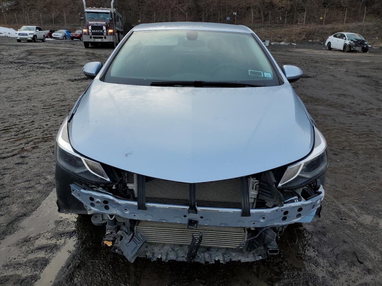 2017 Chevrolet Cruze VIN 3G1BE5SM3HS521704 Copart auction photo, front end damage thumbnail 5