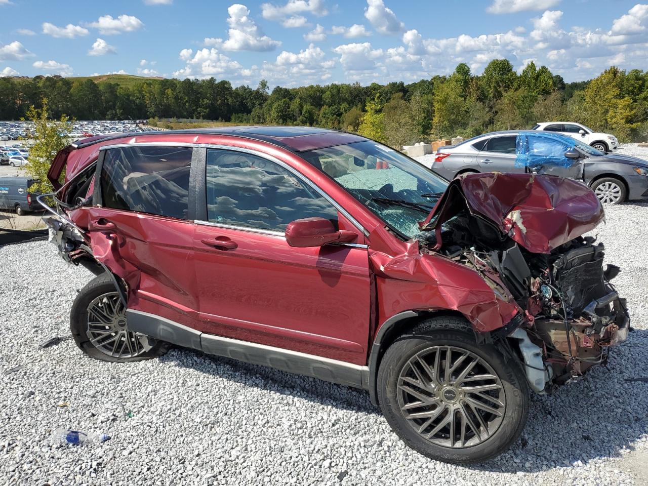 2009 Honda CR-V VIN 5J6RE48779L001718 Copart auction photo, all over / mechanical damage thumbnail 4