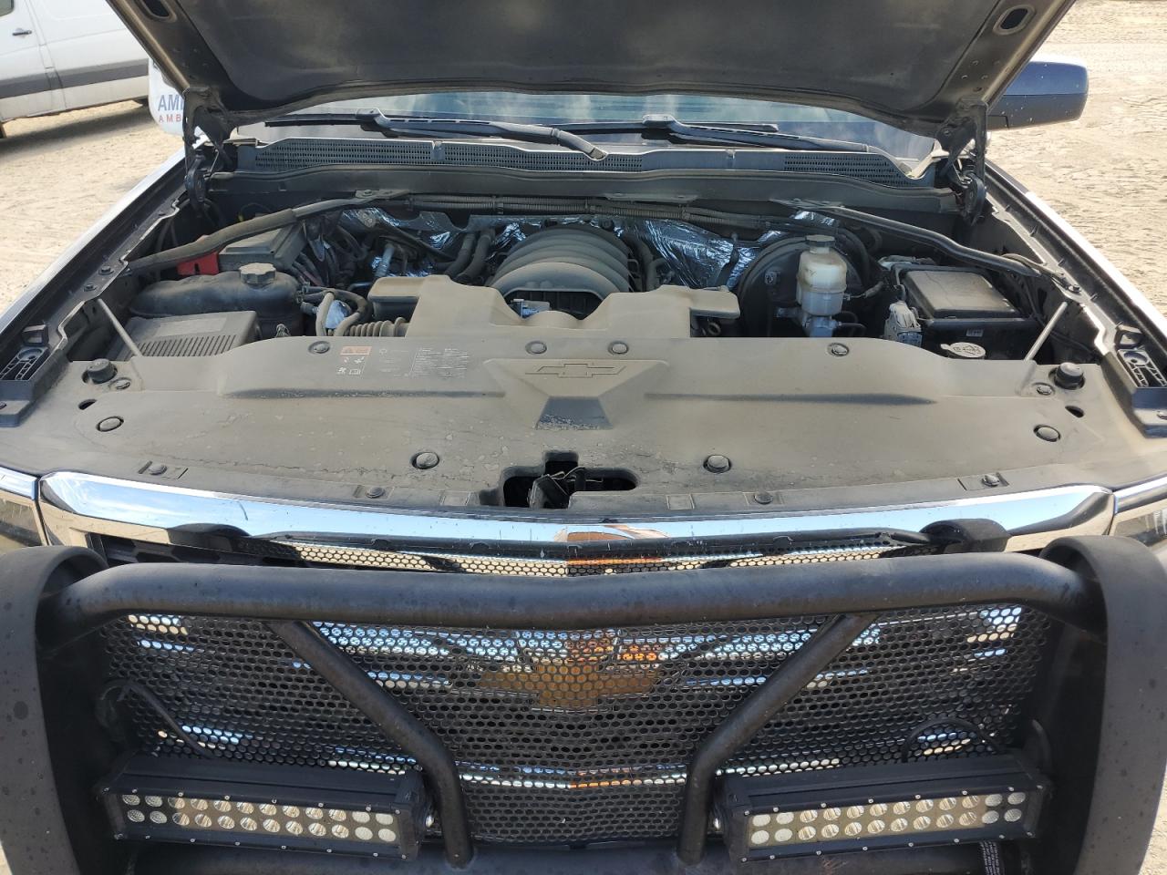 2015 Chevrolet Silverado VIN 1GCVKREC6FZ250628 Copart auction photo, front end / undercarriage damage thumbnail 13