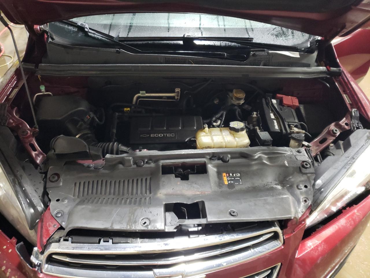 2016 Chevrolet Trax VIN 3GNCJLSB4GL151597 Copart auction photo, front end damage thumbnail 11