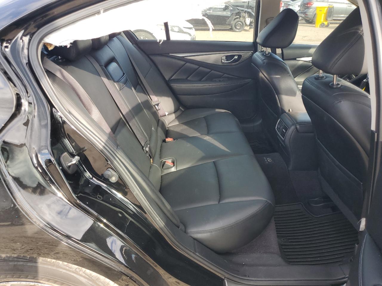 2014 Infiniti Q50 VIN JN1BV7AP0EM676868 Copart auction photo, front end damage thumbnail 10