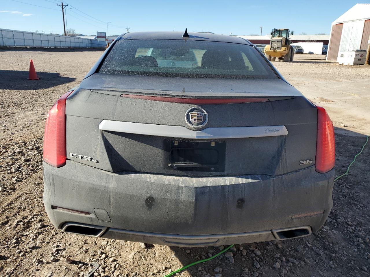 2014 Cadillac CTS VIN 1G6AZ5S3XE0171606 Copart auction photo, front end / side damage thumbnail 6