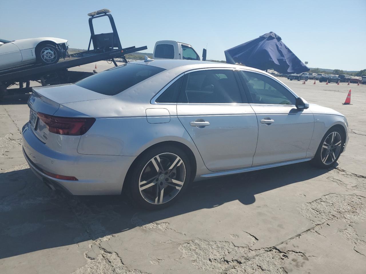 2018 Audi A4 VIN WAUFNAF46JA062345 Copart auction photo, hail damage thumbnail 3