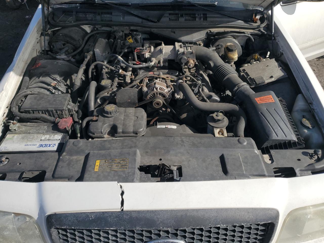 2008 Ford Crown Victoria VIN 2FAHP71V08X115735 Copart auction photo, side damage thumbnail 11