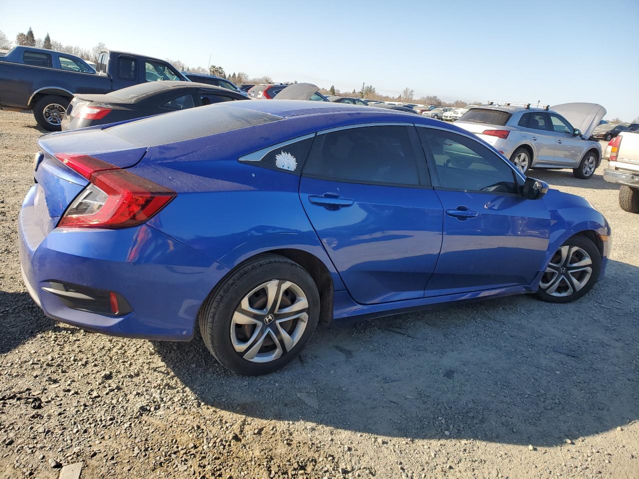 2016 Honda Civic VIN 19XFC2F56GE219739 Copart auction photo, front end / undercarriage damage thumbnail 3