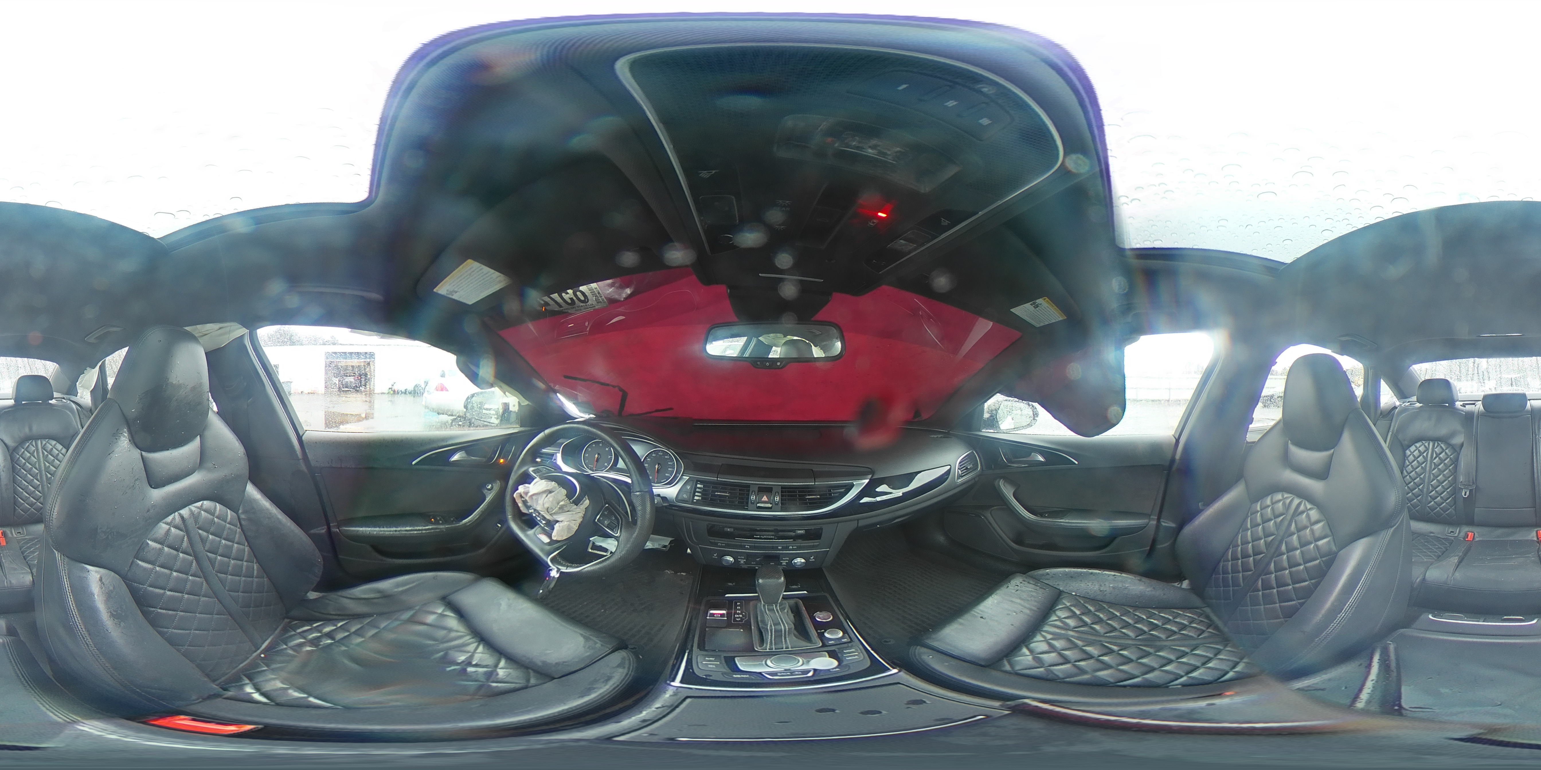 2017 Audi A6 VIN WAUF3AFC8HN057714 Copart auction photo, all over damage thumbnail 13