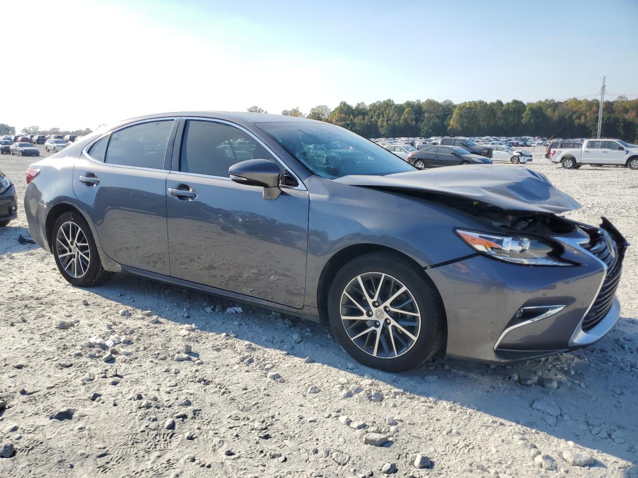 2017 Lexus ES VIN 58ABK1GG3HU057670 Copart auction photo, front end damage thumbnail 4