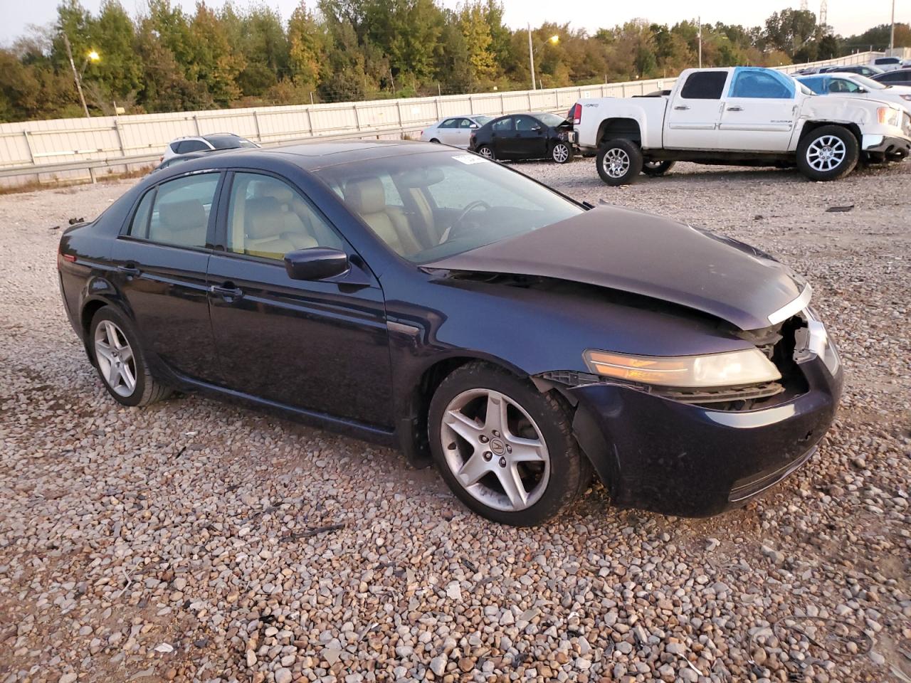 2005 Acura TL VIN 19UUA66285A018789 Copart auction photo, front end damage thumbnail 4