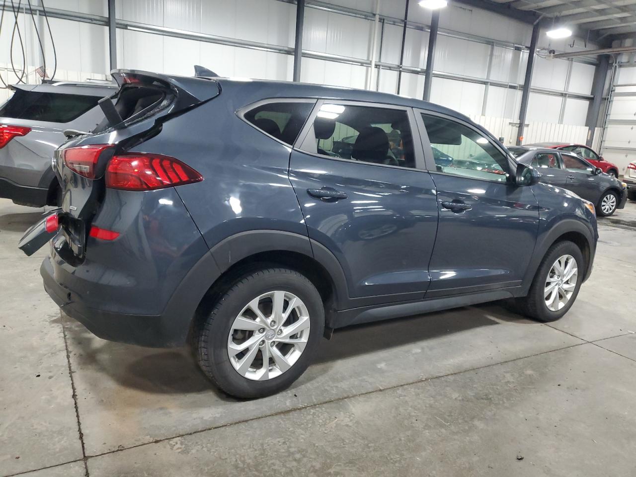 2019 Hyundai Tucson VIN KM8J2CA49KU872704 Copart auction photo, rear end / side damage thumbnail 3