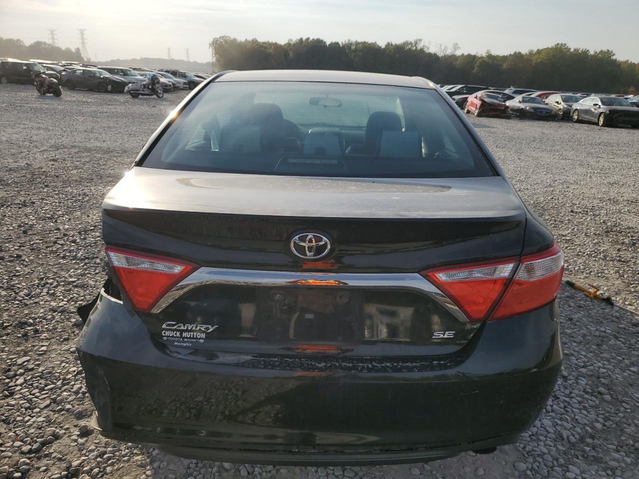2015 Toyota Camry VIN 4T1BF1FK9FU012411 Copart auction photo, side / rear end damage thumbnail 6