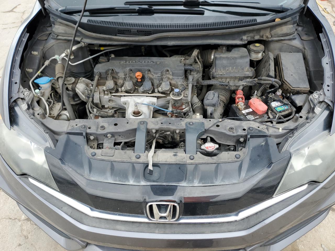 2015 Honda Civic VIN 2HGFG3B85FH510781 Copart auction photo, rear end damage thumbnail 11