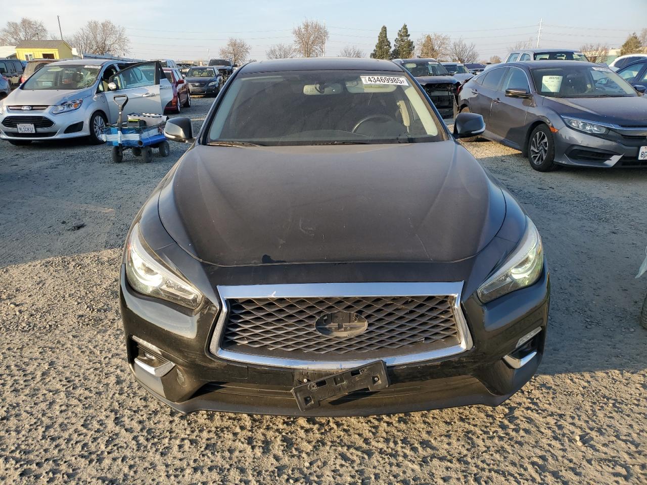 2018 Infiniti Q50 VIN JN1EV7AP4JM590745 Copart auction photo, rear end / front end damage thumbnail 5